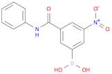 3-(PHENYLAMINOCARBONYL)-5-NITROPHENYLBORONIC ACID