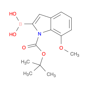 1-(TERT-BUTOXYCARBONYL)-7-METHOXY-1H-INDOL-2-YLBORONIC ACID