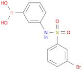 3-(3-BROMOPHENYLSULPHONAMIDO)BENZENEBORONIC ACID 95