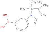 1-(TERT-BUTYLDIMETHYLSILYL)-1H-INDOL-6-YLBORONIC ACID 98