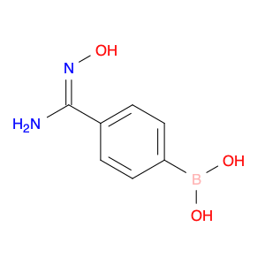 4-(N'-HYDROXYCARBAMIMIDOYL)BENZENEBORONIC ACID 95