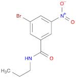 3-Bromo-5-nitro-N-propylbenzamide