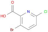 3-Bromo-6-chloro-2-pyridinecarboxylic acid