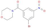 (3-Bromo-5-nitrophenyl)(morpholino)methanone