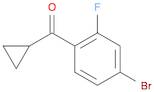 4-BROMO-2-FLUOROPHENYL CYCLOPROPYL KETONE