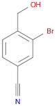 2-Bromo-4-cyanobenzyl alcohol