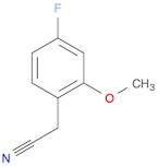 2-Methoxy-4-fluorobenzyl cyanide