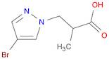 3-(4-BROMO-PYRAZOL-1-YL)-2-METHYL-PROPIONIC ACID