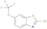 2-CHLORO-6-TRIFLUOROMETHYLSULFANYL-BENZOTHIAZOLE