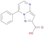 7-PHENYL-PYRAZOLO[1,5-A]PYRIMIDINE-2-CARBOXYLIC ACID