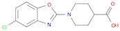 1-(5-Chlorobenzo[d]oxazol-2-yl)piperidine-4-carboxylic acid