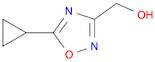 (5-cyclopropyl-1,2,4-oxadiazol-3-yl)methanol