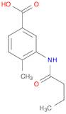 3-(butyrylamino)-4-methylbenzoic acid