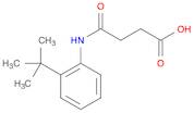 4-[(2-tert-butylphenyl)amino]-4-oxobutanoic acid