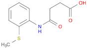 4-{[2-(methylthio)phenyl]amino}-4-oxobutanoic acid