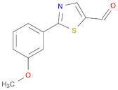 2-(3-METHOXY-PHENYL)-THIAZOLE-5-CARBALDEHYDE