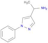 1-(1-phenyl-1H-pyrazol-4-yl)ethanamine