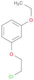 1-(2-chloroethoxy)-3-ethoxybenzene