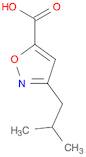 3-isobutylisoxazole-5-carboxylic acid