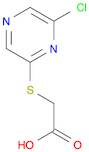 [(6-chloropyrazin-2-yl)thio]acetic acid