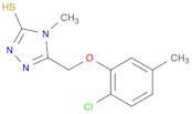 5-((2-Chloro-5-methylphenoxy)methyl)-4-methyl-4H-1,2,4-triazole-3-thiol