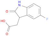 (5-fluoro-2-oxo-2,3-dihydro-1H-indol-3-yl)acetic acid