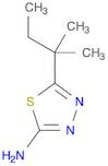 5-(1,1-dimethylpropyl)-1,3,4-thiadiazol-2-amine