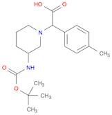 (3-N-BOC-AMINO-PIPERIDIN-1-YL)-P-TOLYL-ACETIC ACID