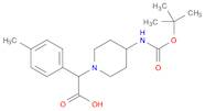 (4-BOC-AMINO-PIPERIDIN-1-YL)-P-TOLYL-ACETIC ACID