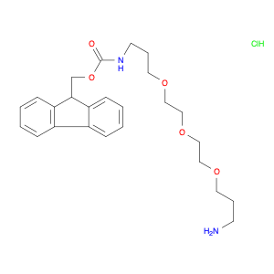 1-(9-FLUORENYLMETHYLOXYCARBONYL-AMINO)-4,7,10-TRIOXA-13-TRIDECANAMINE HYDROCHLORIDE