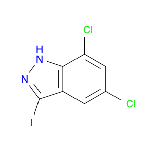 5,7-DICHLORO-3-IODO-1H-INDAZOLE