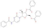 (2R,3R,4R,5S)-5-(4-benzaMido-2-oxopyriMidin-1(2H)-yl)-2-((benzoyloxy)Methyl)-4-fluoro-4-Methyltetr…