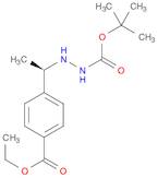 (R)-tert-butyl 2-(1-(4-(ethoxycarbonyl)phenyl)ethyl)hydrazinecarboxylate