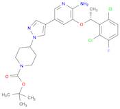 (R)-tert-butyl 4-(4-(6-aMino-5-(1-(2,6-dichloro-3-fluorophenyl)ethoxy)pyridin-3-yl)-1H-pyrazol-1-y…