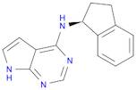 N-[(1S)-2,3-dihydro-1H-inden-1-yl]-1H-pyrrolo[2,3-d]pyriMidin-4-aMine