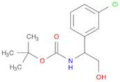 tert-Butyl (1-(3-chlorophenyl)-2-hydroxyethyl)carbamate