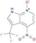 1H-Pyrrolo[2,3-b]pyridine, 4-nitro-3-(trifluoroMethyl)-, 7-oxide