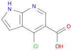 1H-Pyrrolo[2,3-b]pyridine-5-carboxylic acid, 4-chloro-