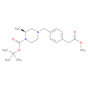 1-Piperazinecarboxylic acid, 4-[[4-(2-Methoxy-2-oxoethyl)phenyl]Methyl]-2-Methyl-, 1,1-diMethyleth…