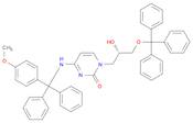 2(1H)-PyriMidinone, 1-[(2S)-2-hydroxy-3-(triphenylMethoxy)propyl]-4-[[(4-Methoxyphenyl)diphenylM...