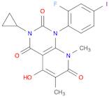 3-cyclopropyl-1-(2-fluoro-4-iodophenyl)-5-hydroxy-6,8-diMethylpyrido[2,3-d]pyriMidine-2,4,7(1H,3...