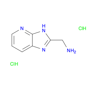 3H-imidazo[4,5-b]pyridin-2-ylmethanamine dihydrochloride