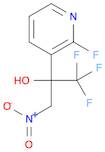 3-PyridineMethanol,2-fluoro-α-(nitroMethyl)-α-(trifluoroMethyl)-