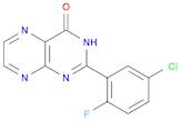 2-(5-chloro-2-fluorophenyl)pteridin-4-ol