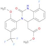 4-Quinazolineacetic acid, 8-fluoro-1,2,3,4-tetrahydro-3-[2-Methoxy-5-(trifluoroMethyl)phenyl]-2-ox…