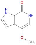 7-Hydroxy-4-methoxy-6-azaindole