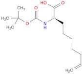 8-Nonenoic acid, 2-[[(1,1-diMethylethoxy)carbonyl]aMino]-, (2R)-