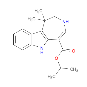 Azepino[4,5-b]indole-5-carboxylic acid, 1,2,3,6-tetrahydro-1,1-dimethyl-, 1-methylethyl ester