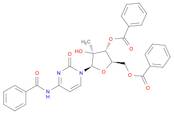 BenzaMide, N-[1-(3,5-di-O-benzoyl-2-C-Methyl-β-D-arabinofuranosyl)-1,2-dihydro-2-oxo-4-pyriMidinyl…