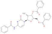 Cytidine, N-benzoyl-2^-deoxy-2^-Methylene-,3^,5^-dibenzoate(9CI)